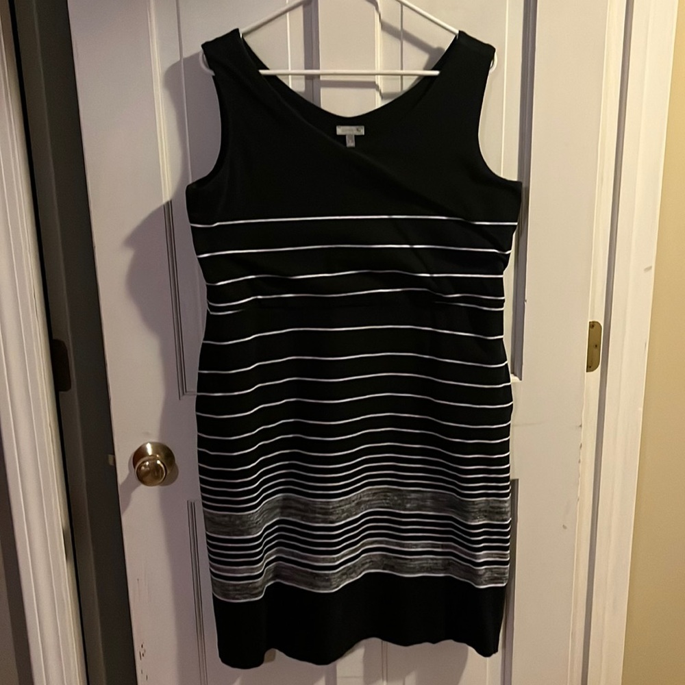 T by talbot size x knit dress